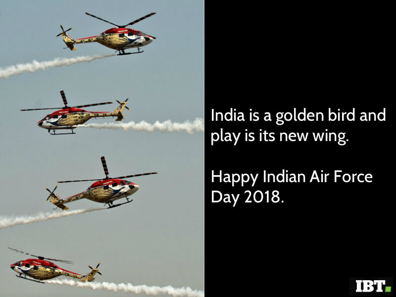 Happy Indian Air Force day 2018: Quotes, Slogans, Whatsapp Status, DP Images to share Happy Indian Air Force day,Indian Air Force day 2018,Indian Air Force day wishes,Indian Air Force day greetings,Indian Air Force day sms,Indian Air Force day images,Indian Air Force day pics,Indian Air Force day stills,Indian Air Force day pictures