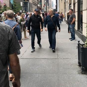 Rishi Kapoor catches up with 'old friend' Anupam Kher