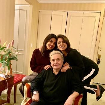Priyanka Chopra catches up with Neetu, Rishi Kapoor in NYC