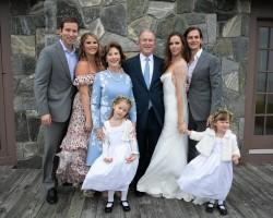 George W. Bush,George W. Bush daughter,Laura Bush,Kennebunkport,Barbara,Barbara wedding,Barbara marriage,Craig Louis Coyne