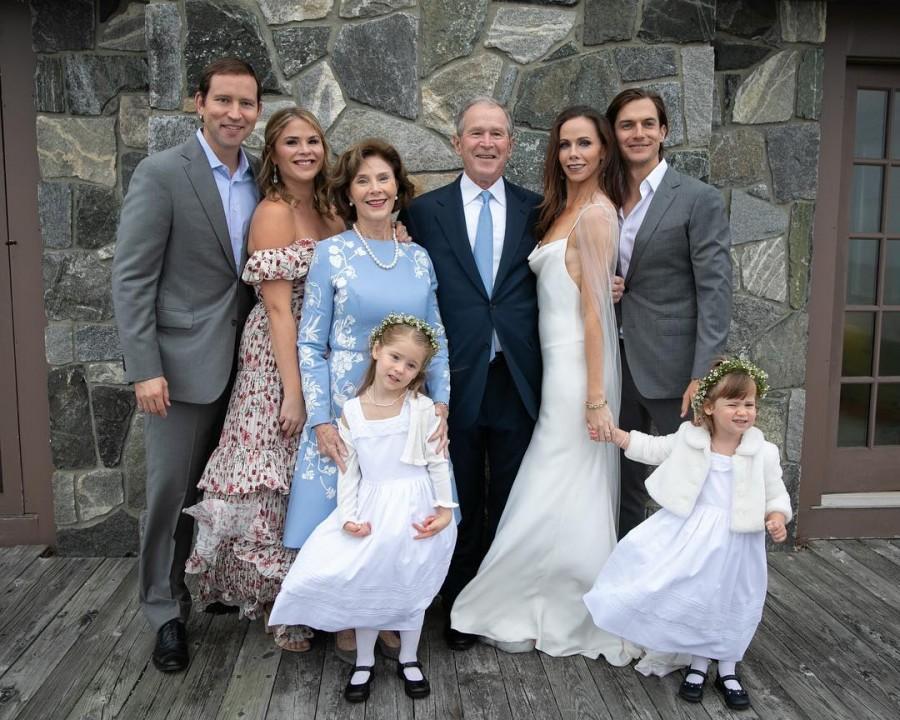 George W. Bush's daughter ties the knot in a secret Kennebunkport ceremony George W. Bush,George W. Bush daughter,Laura Bush,Kennebunkport,Barbara,Barbara wedding,Barbara marriage,Craig Louis Coyne