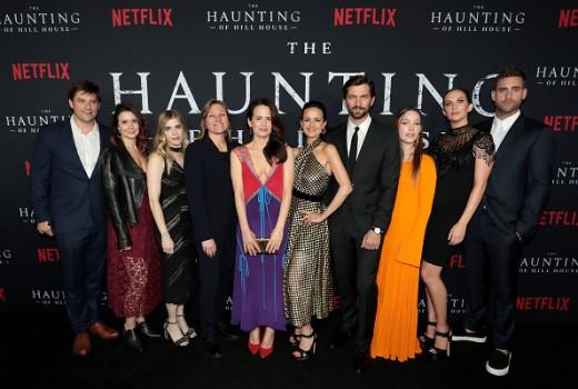 Celebs at The Haunting Of Hill House premiere
