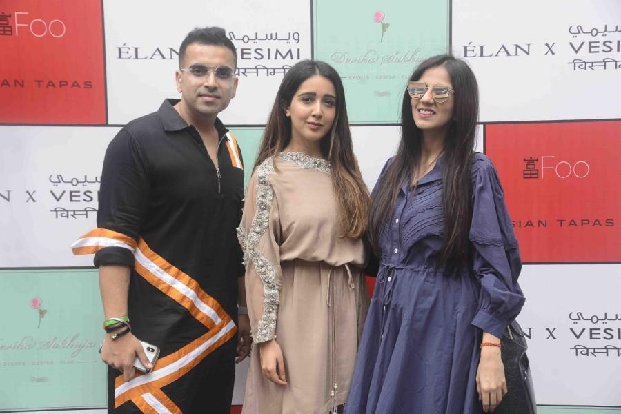 Atinirmal Pagarani, Sanjana Batra and Nishka Lulla Pakistan's favorrite fashion Label,ÉLAN,ÉLAN launched in India,Lower Parel,VESIMI,stylist Sanjana Batra,Sanjana Batra