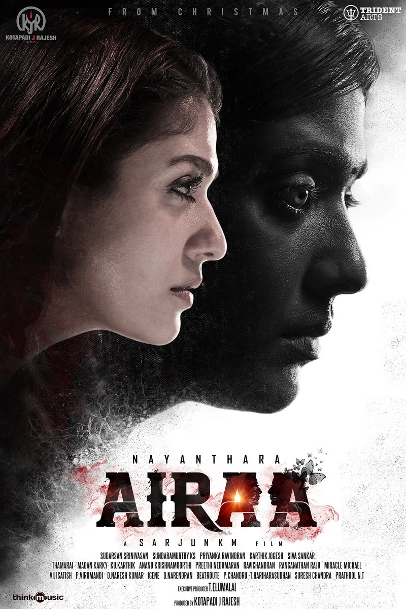 Airaa,Airaa first look,Airaa first look poster,Airaa poster,Airaa movie poster,Nayanthara,Nayanthara in Airaa,Nayanthara double role,Airaa pics,Airaa images,Airaa stills,Airaa pictures,Airaa photos