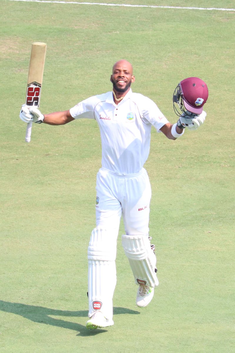 Ind vs WI 2nd Test: Roston Chase, Jason Holder propel Windies to 295/7 on day 1 Ind vs WI 2nd Test,Ind vs WI,Roston Chase,Jason Holder,Virat Kohli