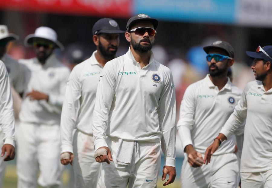 Ind vs WI 2nd Test: Roston Chase, Jason Holder propel Windies to 295/7 on day 1 Ind vs WI 2nd Test,Ind vs WI,Roston Chase,Jason Holder,Virat Kohli