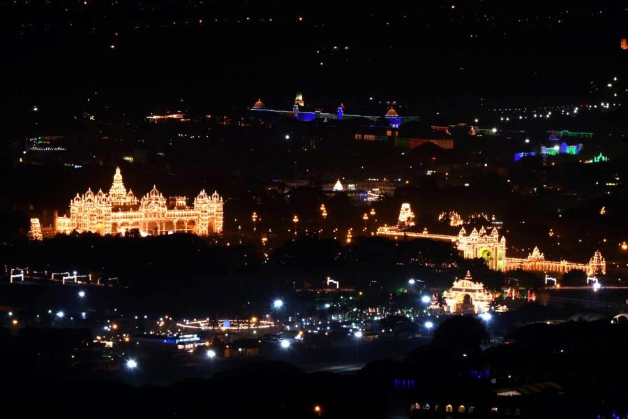 Mysore palace lit up with thousands of lights for Dussehra celebrations Mysore palace,Mysore palace Dussehra celebrations,Mysore palace Dussehra,Mysore palace Dussehra celebrations pics,Dussehra celebrations,Dussehra celebrations pics,Dussehra celebrations images,Mysore Dussehra,Mysore Dussehra pics,Mysore Dussehra images
