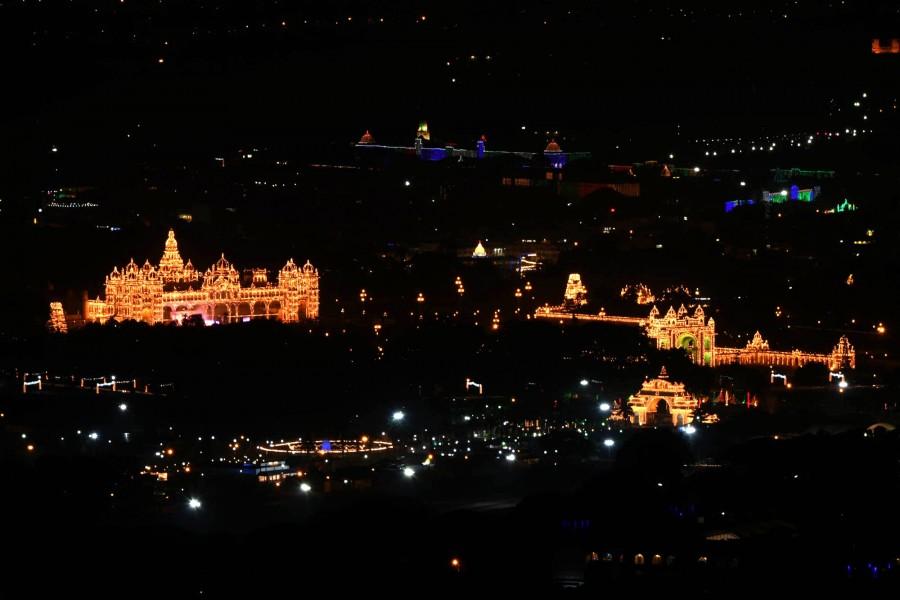 Mysore palace lit up with thousands of lights for Dussehra celebrations Mysore palace,Mysore palace Dussehra celebrations,Mysore palace Dussehra,Mysore palace Dussehra celebrations pics,Dussehra celebrations,Dussehra celebrations pics,Dussehra celebrations images,Mysore Dussehra,Mysore Dussehra pics,Mysore Dussehra images