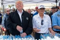 US President Donald Trump and First Lady Melania Trump