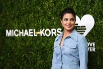 Priyanka Chopra wears suede dress to the 'Golden Heart' awards