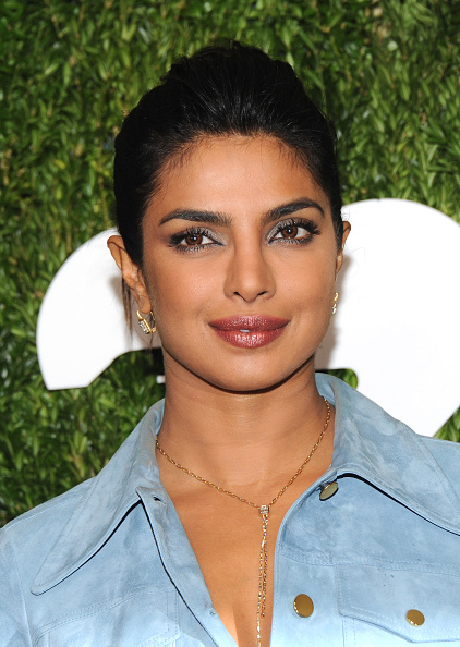 Priyanka Chopra wears suede dress to the 'Golden Heart' awards - Photos