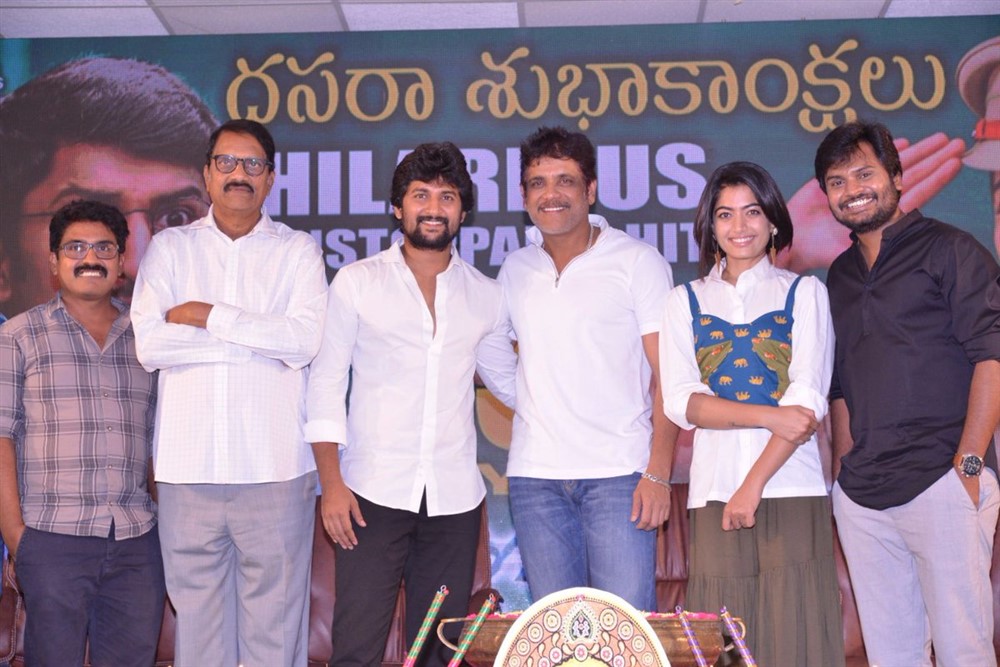 Celebs at Devadas success meet Nagarjuna,Nani,Rashmika Mandanna,Nagarjuna Nagarjuna,Devadas,Devadas success meet,Devadas success meet pics,Devadas success meet images,Devadas success meet stills,Devadas success meet pictures,Devadas success meet photos