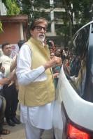 Amitabh Bachchan,Amitabh Bachchan performing Durga Puja,Actor Amitabh Bachchan,Amitabh Bachchan at Durga pandal