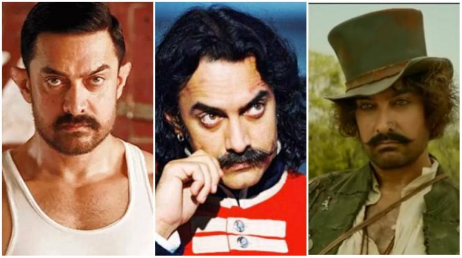 From Dangal to Thugs of Hindostan: Aamir Khan's varied looks which went viral Secret Superstar,Dangal,Ghajini,Mangal Pandey,Aamir Khan,Aamir Khan looks,Aamir Khan viral looks