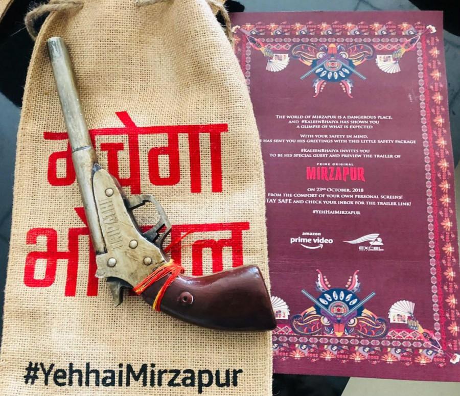 The makers of Mirzapur send out Quirky invites ahead of the trailer release Mirzapur,Mirzapur trailer,Mirzapur movie trailer,Kaleen Bhaiya,Pankaj Tripathi