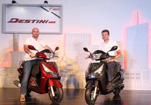 Hero MotoCorp launches Destini 125 cc scooter