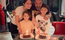 Sanjay Dutt and Maanyata's twins Sharaan and Iqra's birthday party in Dubai