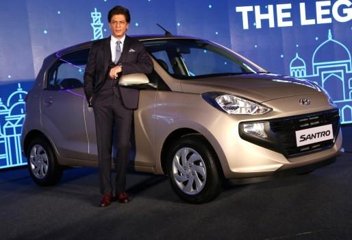 Shah Rukh Khan at Hyundai Santro 2018 launch