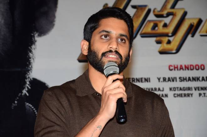 Naga Chaitanya at Savyasachi trailer launch Naga Chaitanya,R Madhavan,Nidhhi Agerwal,Bhumika Chawla,Savyasachi,Savyasachi trailer,Savyasachi trailer launch,Savyasachi trailer launch pics,Savyasachi trailer launch images,Savyasachi trailer launch stills,Savyasachi trailer launch pictures,Savyasachi