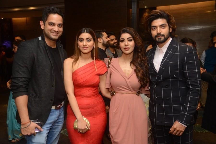 Gurmeet Choudhary and his wife Debina Bonnerjee Soha Ali Khan,Kunal Kapoor,Daisy Shah,Gurmeet Choudhary,Debina Bonnerjee,Saiyami Kher,Vikram Phadnis,Vikram Phadnis fashion show,Vikram Phadnis fashion show pics,Vikram Phadnis fashion show images,Vikram Phadnis fashion show stills,Vikram Phadnis fashion