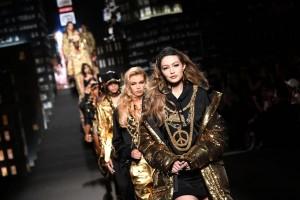 Moschino,Gigi Hadid,bella hadid gigi hadid,Naomi Campbell,H&M,New York City,Fashion House,fashion,Moschino x H&M