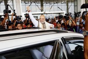 BJP President Amit Shah,Amit Shah,Amit Shah at Kannur airport,Kannur airport,President Amit Shah,Amit Shah at new international airport