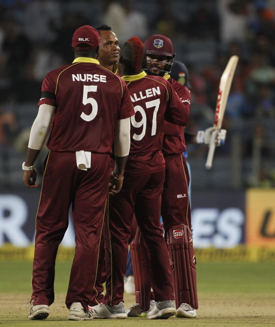 Virat Kohli's ton in vain as Windies beat India in 3rd ODI Virat Kohli,India vs West Indies,West Indies beats India,West Indies trash India,West Indies vs India 3rd ODI,West Indies vs India 3rd ODI pics,West Indies vs India 3rd ODI images