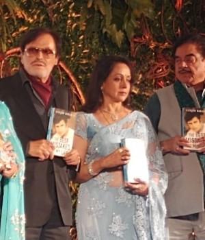 Shatrughan Singa, Hema Malini and Farooq Abdullah attend Sanjay Khan's autobiography launch