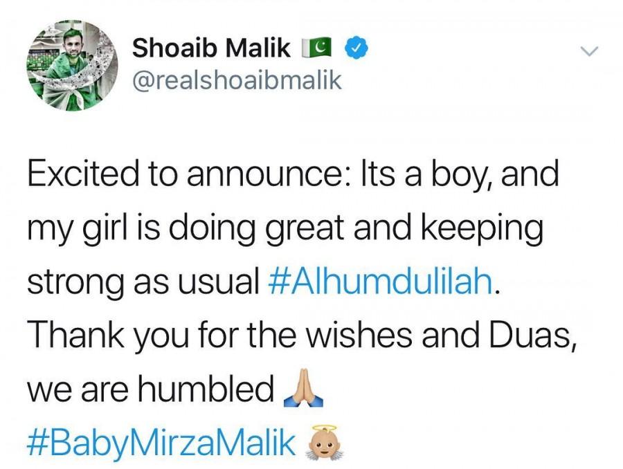 Sania Mirza, Shoaib Malik blessed with a baby boy Sania Mirza,Shoaib Malik,Sania Mirza and Shoaib Malik,Sania Mirza baby boy,Sania Mirza baby boy pics,Sania Mirza baby boy images,Shoaib Malik baby boy,Shoaib Malik baby boy pics,Shoaib Malik baby boy images,Shoaib Malik baby boy stills