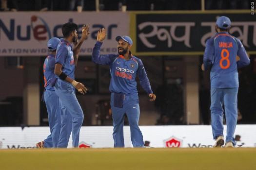 IND vs WI 4th ODI: India outshine West Indies by 224 runs, take 2-1 lead