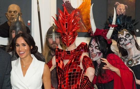 Meghan Markle and Prince Harry got spooked for Halloween