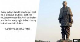 Sardar Vallabhbhai Patel Jayanti 2018: Inspirational quotes by the Iron Man of India