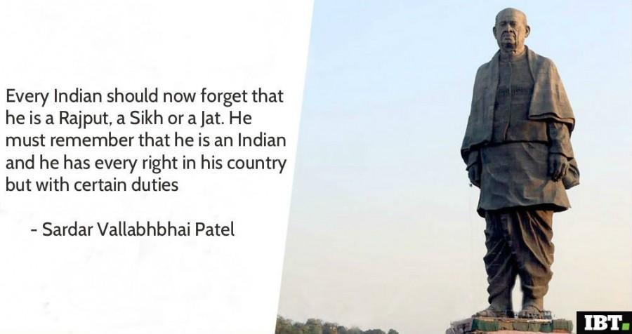 Sardar Vallabhbhai Patel Jayanti 2018: Inspirational quotes by the Iron Man of India Sardar Vallabhbhai Patel Jayanti,Sardar Vallabhbhai Patel,Sardar Vallabhbhai Patel quotes,Sardar Vallabhbhai Patel wishes,Sardar Vallabhbhai Patel sms,Sardar Vallabhbhai Patel greetings,Sardar Vallabhbhai Patel picture greetings,Sardar Vallabhbhai Patel p
