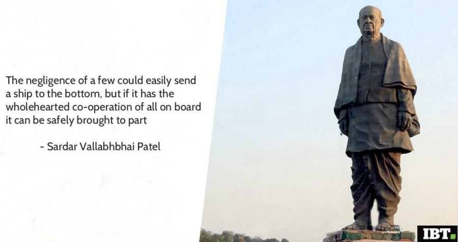 Sardar Vallabhbhai Patel Jayanti 2018: Inspirational quotes by the Iron Man of India Sardar Vallabhbhai Patel Jayanti,Sardar Vallabhbhai Patel,Sardar Vallabhbhai Patel quotes,Sardar Vallabhbhai Patel wishes,Sardar Vallabhbhai Patel sms,Sardar Vallabhbhai Patel greetings,Sardar Vallabhbhai Patel picture greetings,Sardar Vallabhbhai Patel p