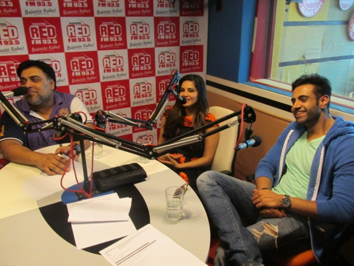 Kuch Kuch Locha Hai Movie Promotion at 93.5 Red FM Kuch Kuch Locha Hai,Kuch Kuch Locha Hai movie Promotion,Sunny Leone,Ram Kapoor,Navdeep Chabbra,93.5 Red FM,Bollywooy Movie Kuch Kuch Locha Hai,Kuch Kuch Locha Hai pics,Kuch Kuch Locha Hai images,Kuch Kuch Locha Hai photos,Sunny Leone pics,Sunny Leone imag