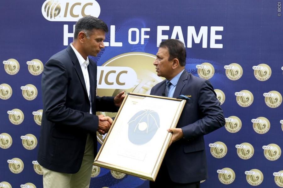 Veteran Indian cricketer Rahul Dravid honoured with ICC Hall of Fame Rahul Dravid,Rahul Dravid ICC Hall of Fame,ICC Hall of Fame,ICC Hall of Fame 2018,Rahul Dravid honoured with ICC Hall of Fame