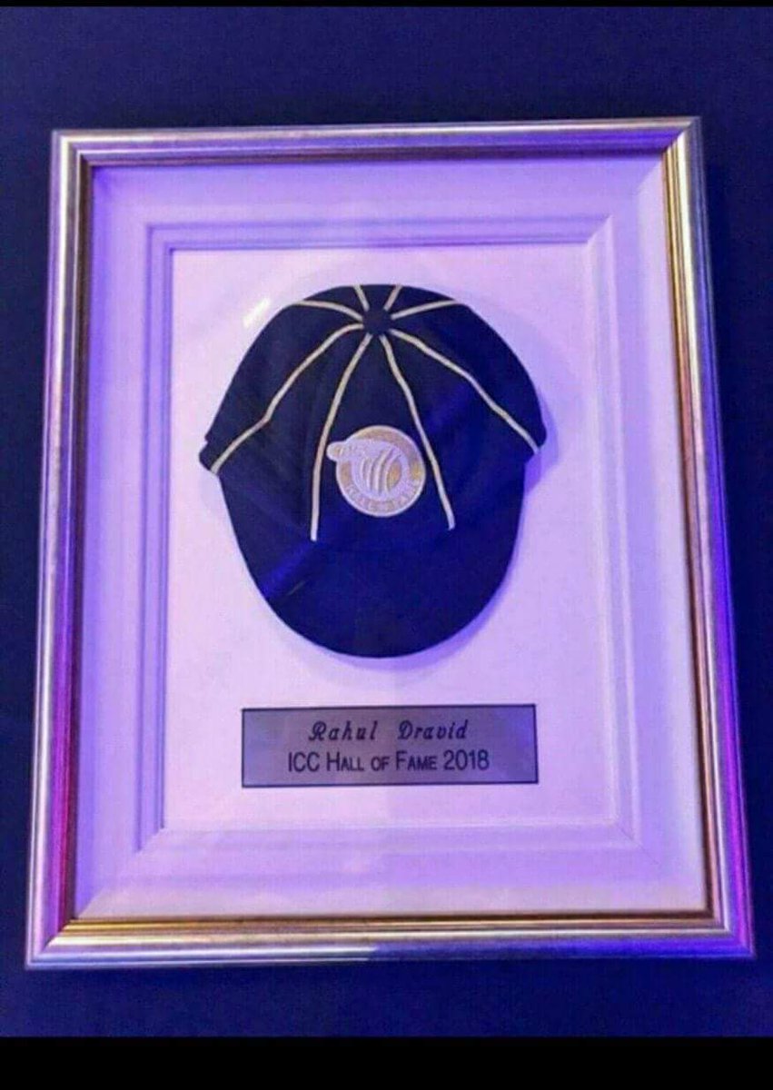Veteran Indian cricketer Rahul Dravid honoured with ICC Hall of Fame Rahul Dravid,Rahul Dravid ICC Hall of Fame,ICC Hall of Fame,ICC Hall of Fame 2018,Rahul Dravid honoured with ICC Hall of Fame