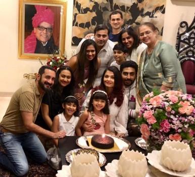Aishwarya Rai celebrates her birthday with Abhishek Bachchan and Aaradhya