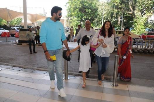 Aishwarya Rai off to Goa for birthday celebrations with Abhishek Bachchan and Aaradhya