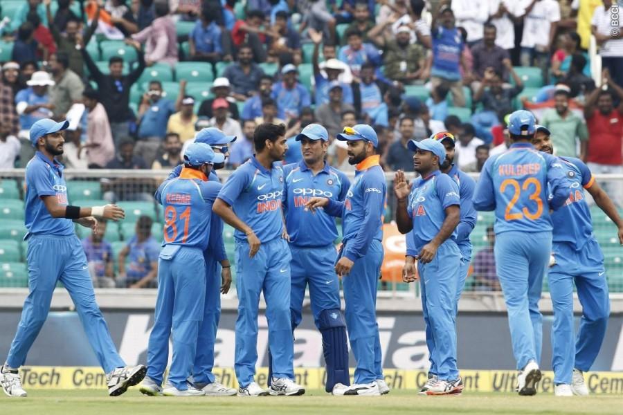 India beat West Indies by nine wickets to seal the ODI series 3-1 India beat West Indies,India beat West Indies by nine wickets,Ravindra Jadeja,Virat Kohli,Rohit Sharma