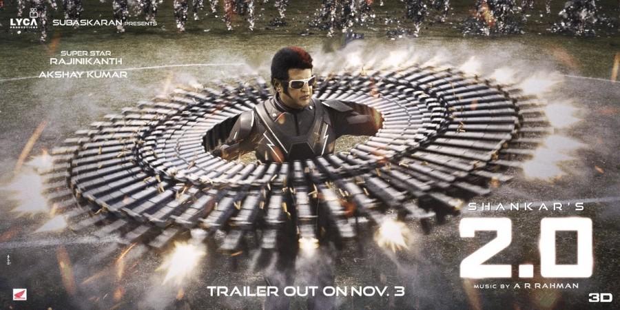 2.0 movie trailer: Rajnikanth, Akshay Kumar fans can't keep calm as makers release new posters Rajnikanth,Akshay Kumar,2.0 trailer,2.0 movie trailer,2.0 movie poster,2.0 poster,2.0 trailer pics,2.0 trailer images,2.0 trailer stills,2.0 trailer pictures,2.0 trailer photos