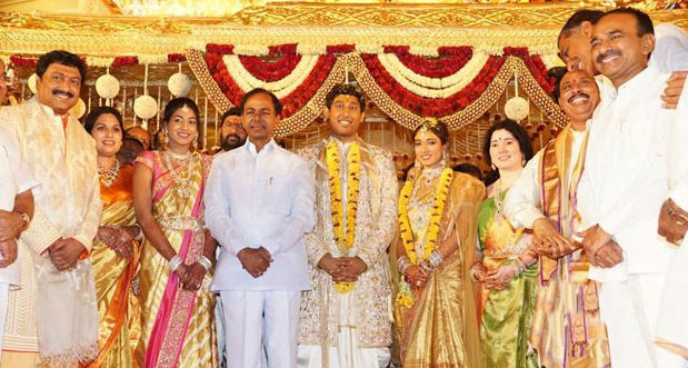 Danam Nagender Daughter Marriage Photos