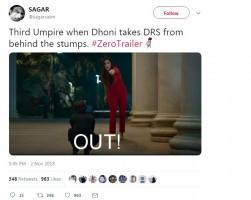 Zero funny memes,Zero memes,Shah Rukh Khan,Shah Rukh Khan memes,Anushka Sharma,Anushka Sharma memes,Katrina Kaif memes,Anushka Sharma funny memes,Zero trailer,zero trailer memes
