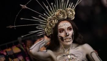 La Catrina,Day Of The Dead,Day of the dead  La Calaca Festival,Mexican Day of the Dead,Mexico,Mexico City,MExican Festival,Festivals around the world