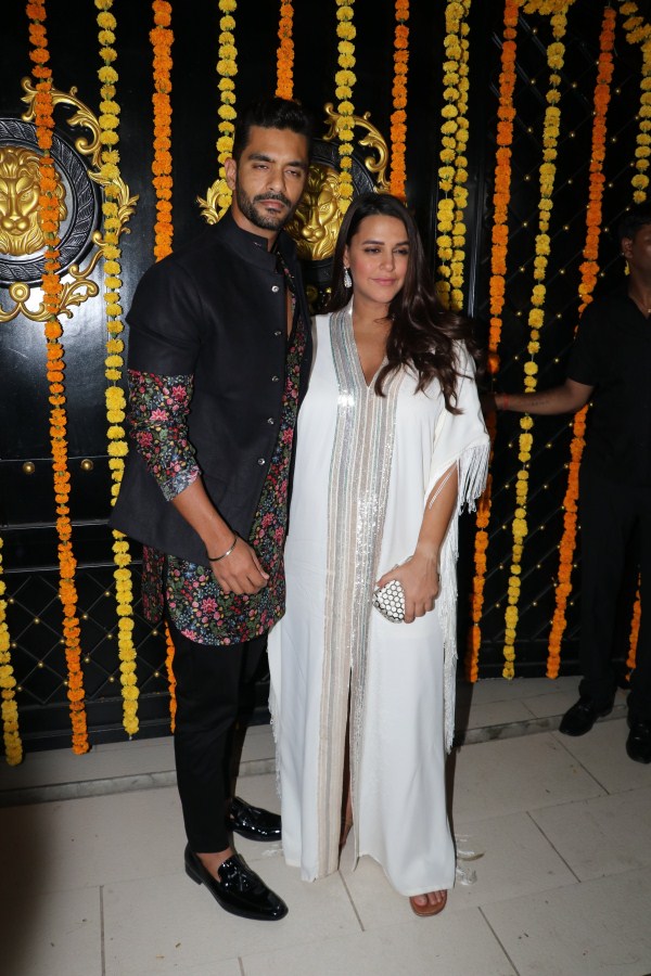Angad Bedi and Neha Dhupia Shilpa Shetty,Shraddha Kapoor,Mouni Roy,Kriti Sanon,Ekta Kapoor's Diwali bash,Ekta Kapoor Diwali bash,celebs at Ekta Kapoor Diwali bash,Ekta Kapoor Diwali bash pics,Ekta Kapoor Diwali bash images,Ekta Kapoor Diwali bash stills,Ekta Kapoor Diwali bash