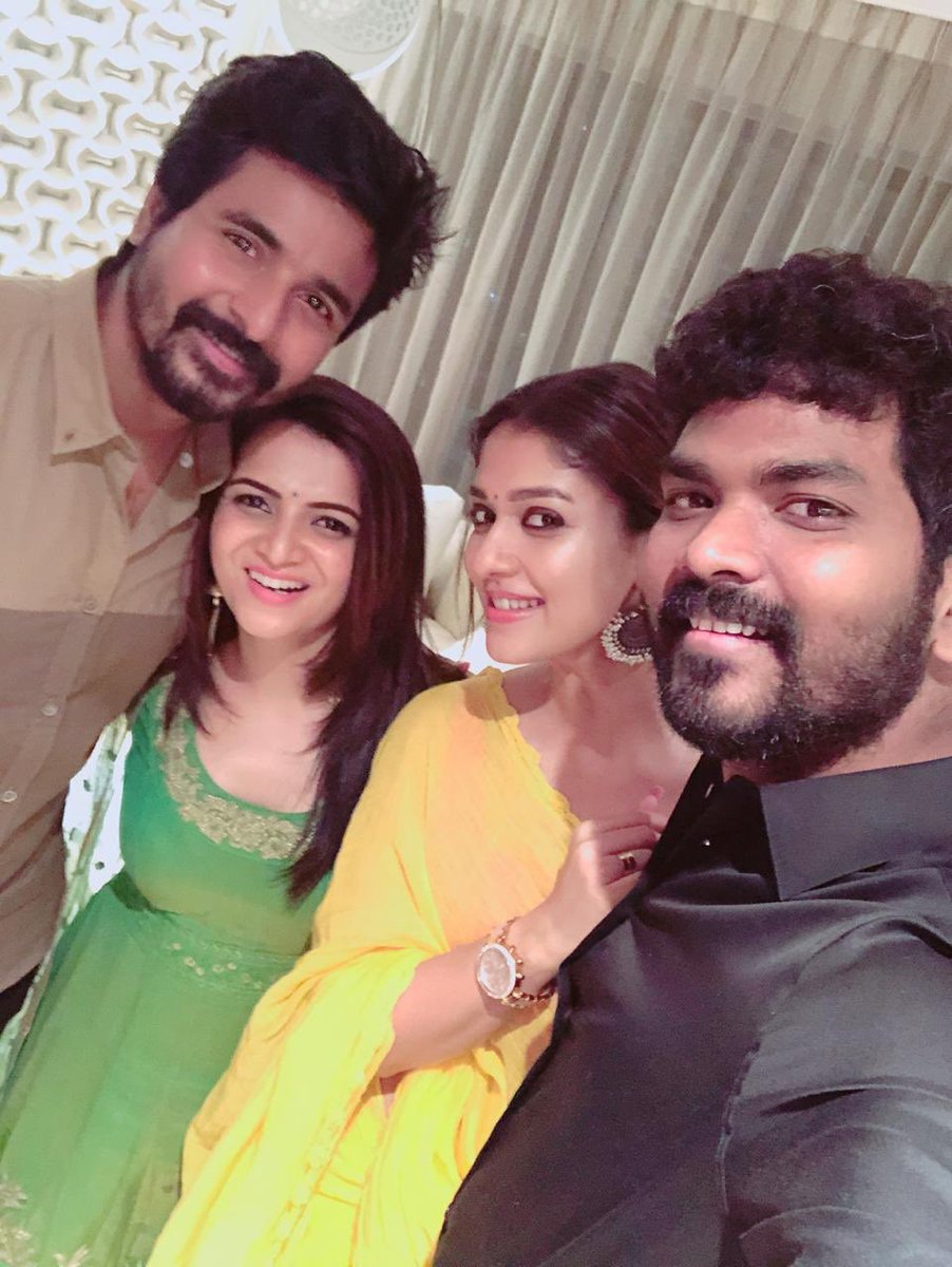 Sivakarthikeyan, with Dhivyadharshini, Nayanthara and Vignesh Shivan Nayanthara,Vignesh Shivan,Sivakarthikeyan,Atlee,Anirudh,Nayanthara and Vignesh Shivan,Nayanthara and Vignesh Shivan diwali,Nayanthara and Vignesh Shivan celebrates diwali