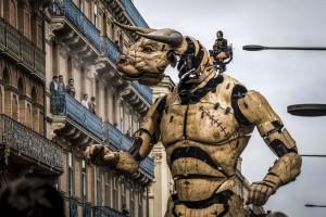 Ariane,Asterion,Minotaur,mythical creature,Street Theatre,La Machine,French Theatre,Theatre,Robot Theatre,Giant Robots In Street