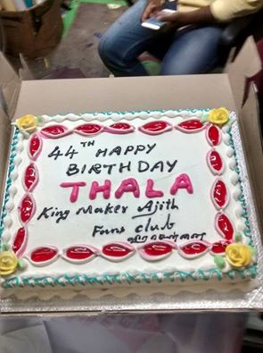 Manoj Kumar on Twitter Our team THALAINAGARAM AJITH FANSCHENNAI 45kg cake  for Thala AJITHs 45th birthday HBDDearestThalaAjith  httpstcoHaL0vhurDG  X