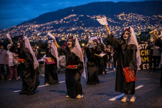 The Protest For Education - Colombia