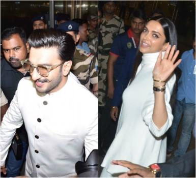 Deepika Padukone, Ranveer Singh head to Italy for their wedding